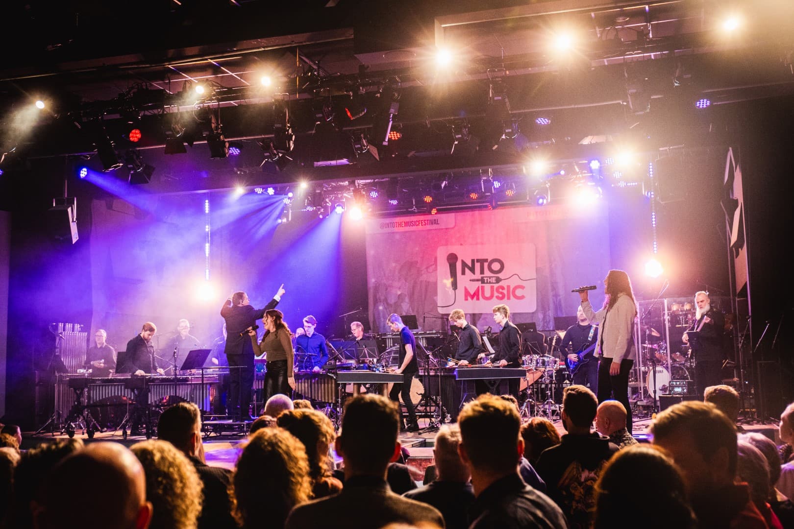 Into the Music — Dansende bezoekers